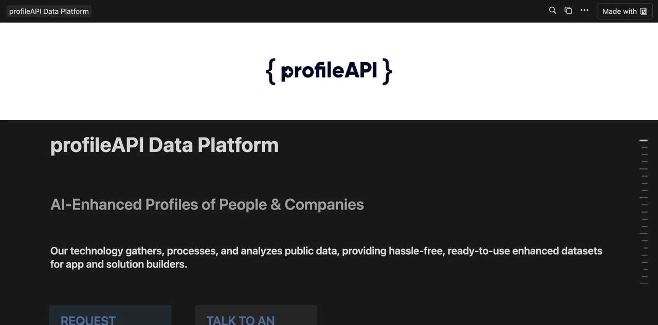 Enhance Your Applications with profileAPI Data Platform