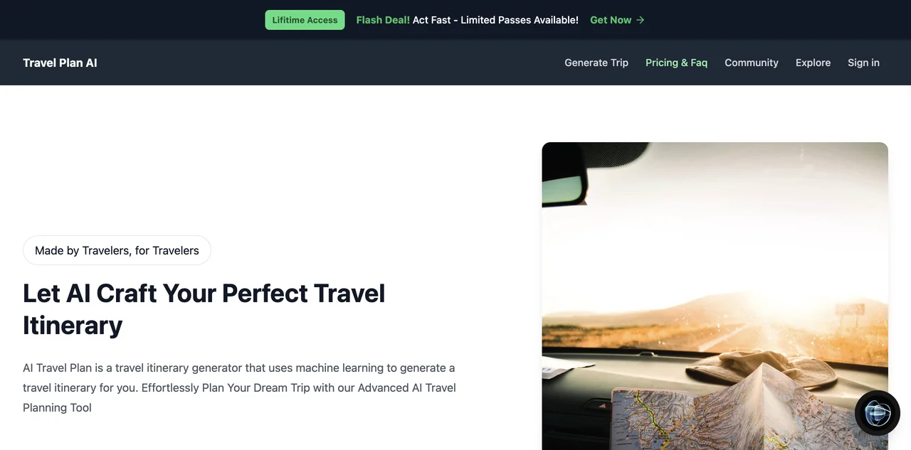 Travel Plan AI: Effortless Trip Planning with AI