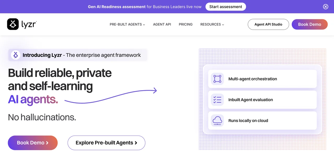 Lyzr AI: Tác nhân AI tự học, bảo mật và đáng tin cậy cho doanh nghiệp