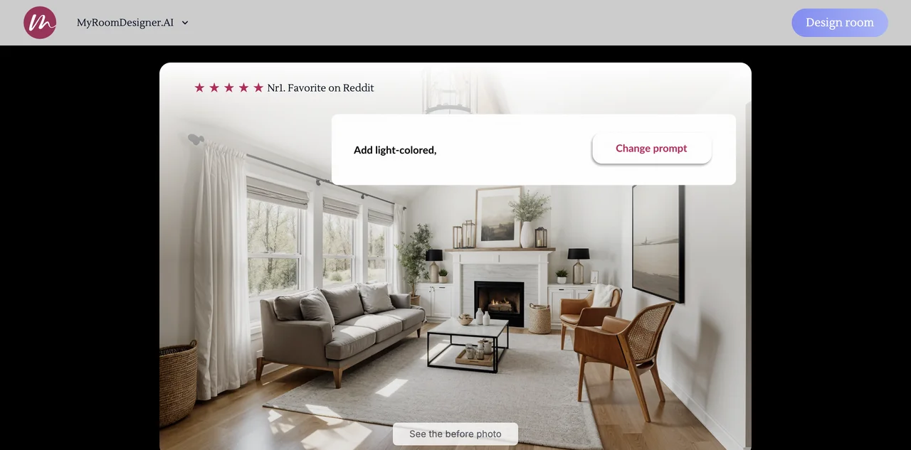 Transform Your Space with MyRoomDesigner.AI - Interior Design Made Easy