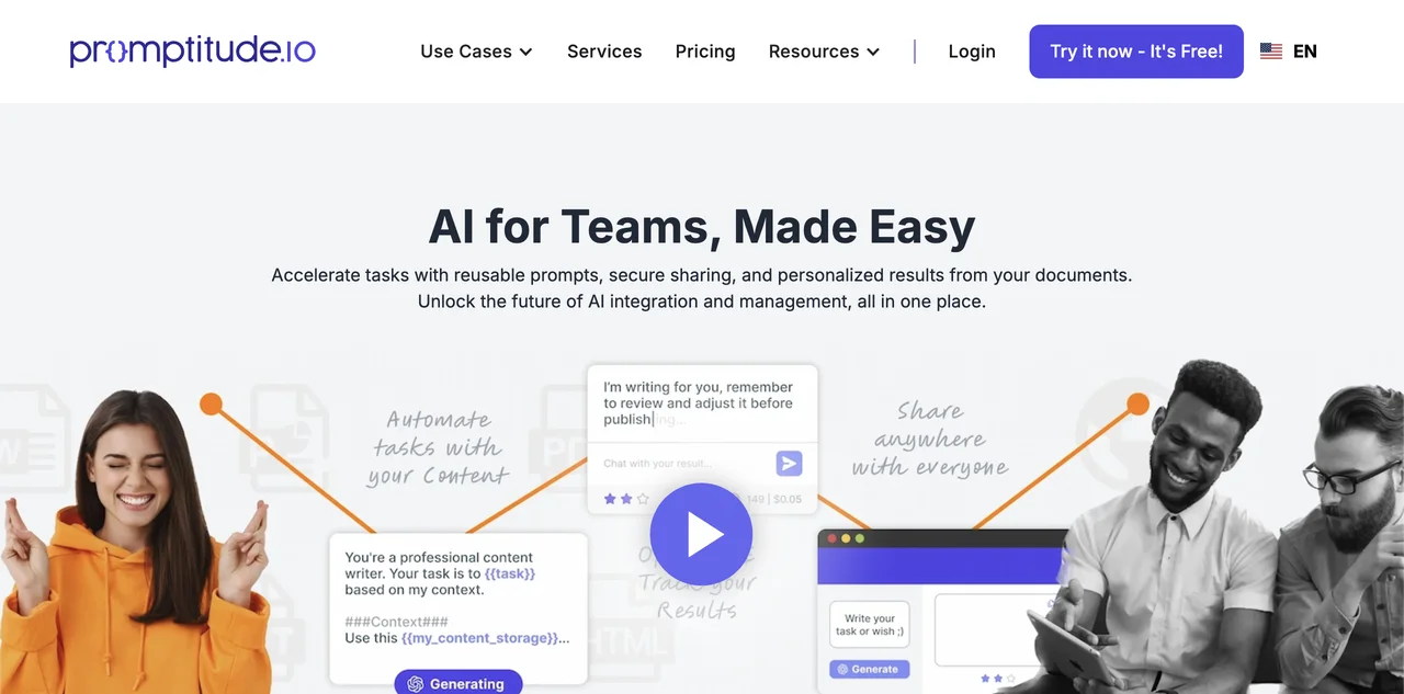 Promptitude: Streamline Your AI Workflows with Ease