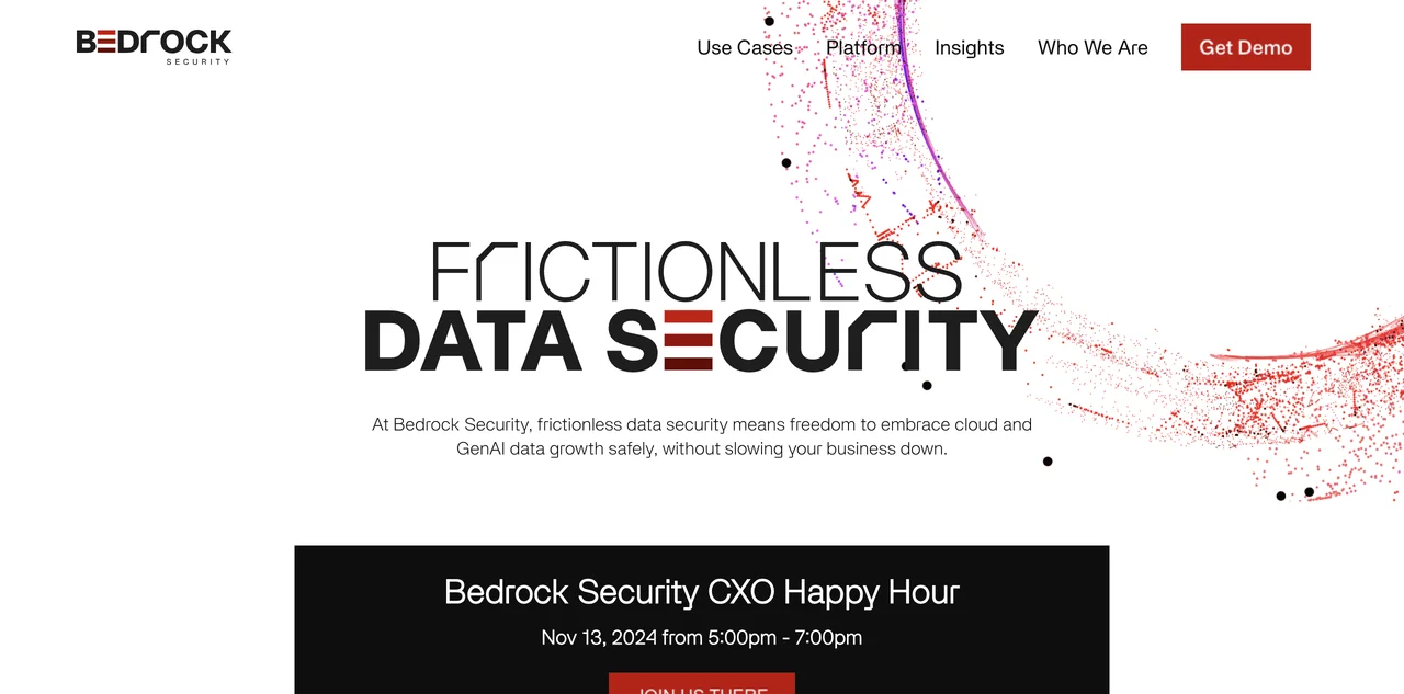 Bedrock Security: Frictionless Data Security Solutions