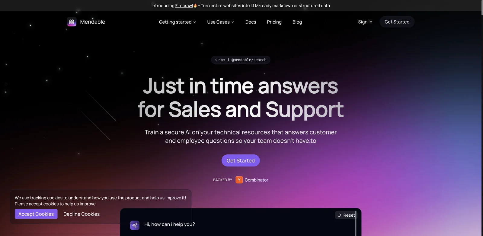 Mendable: Your AI-Powered Technical Assistant