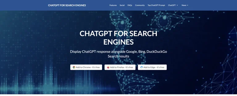 ChatGPT for Search Engines