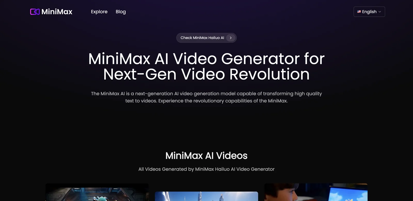 MiniMax AI: Генератор видео на ИИ для потрясающих визуалов