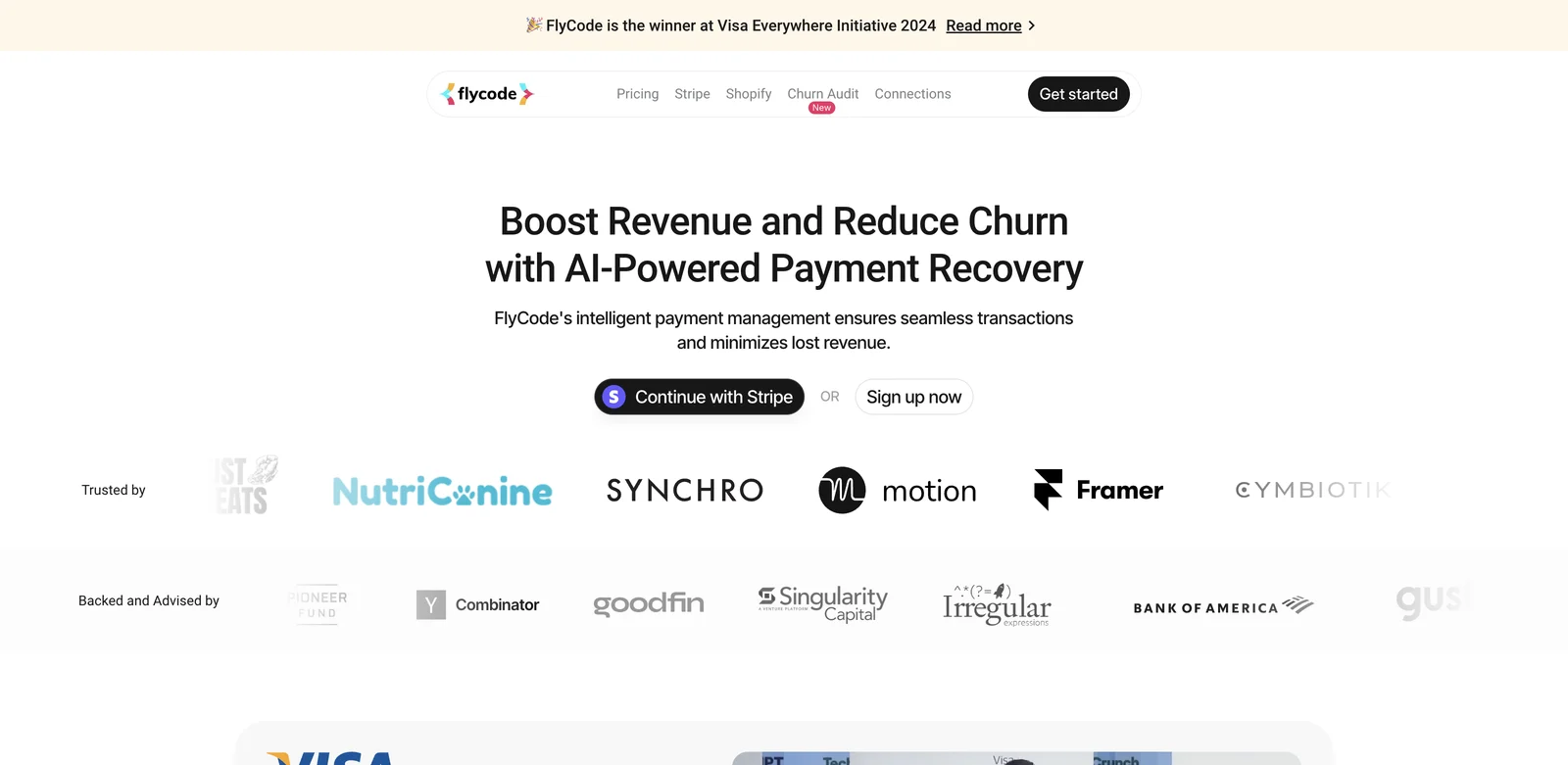 FlyCode: Recover Subscription Revenue from Payment Failures