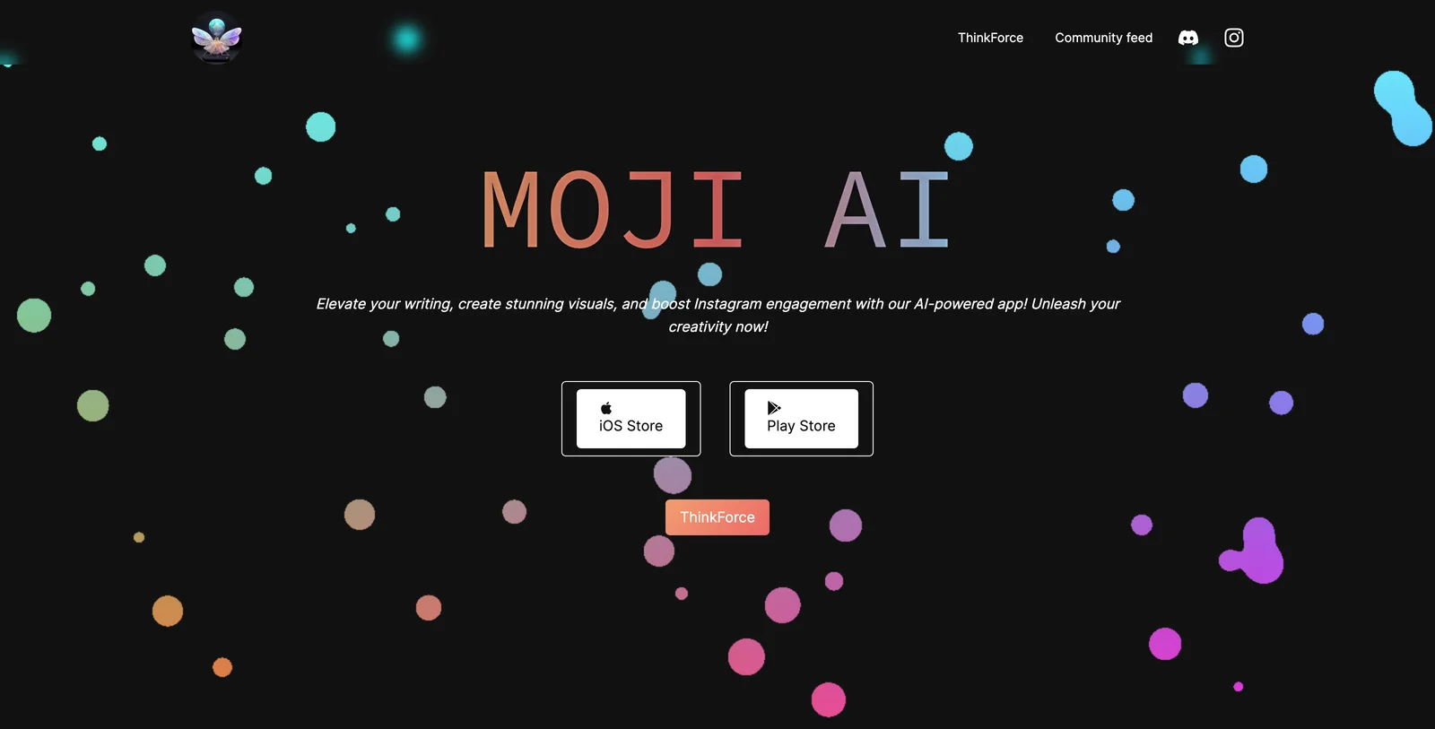 Moji AI: Enhance Writing and Visuals for Instagram Engagement