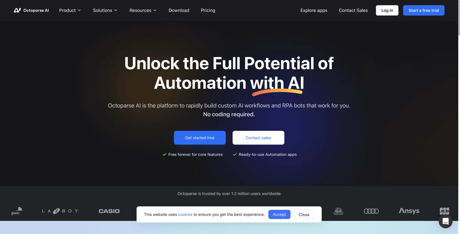 Octoparse AI: Revolutionizing Workflow Automation Without Coding