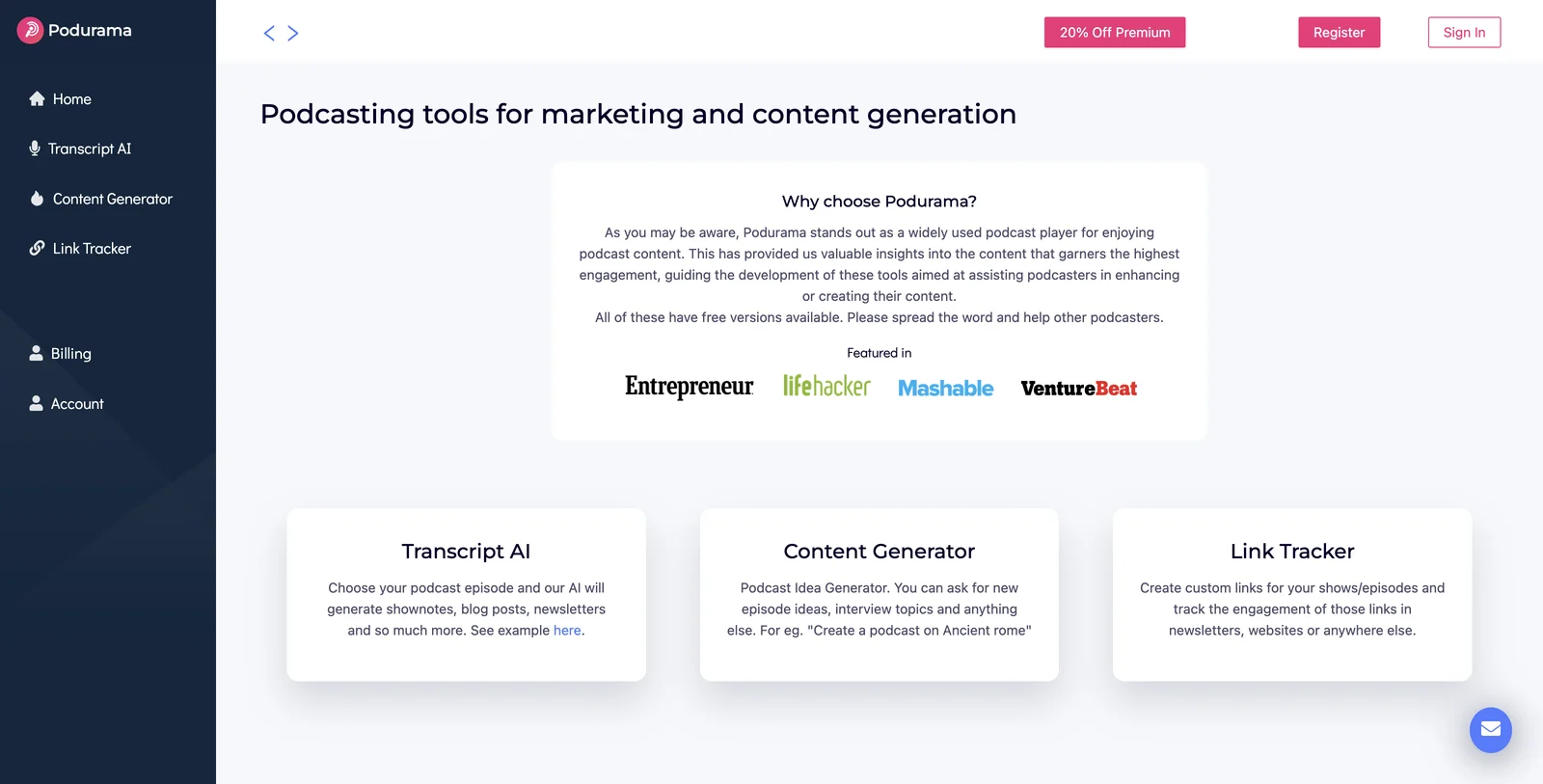 Podurama: Enhance Your Podcasting with AI Content Generation