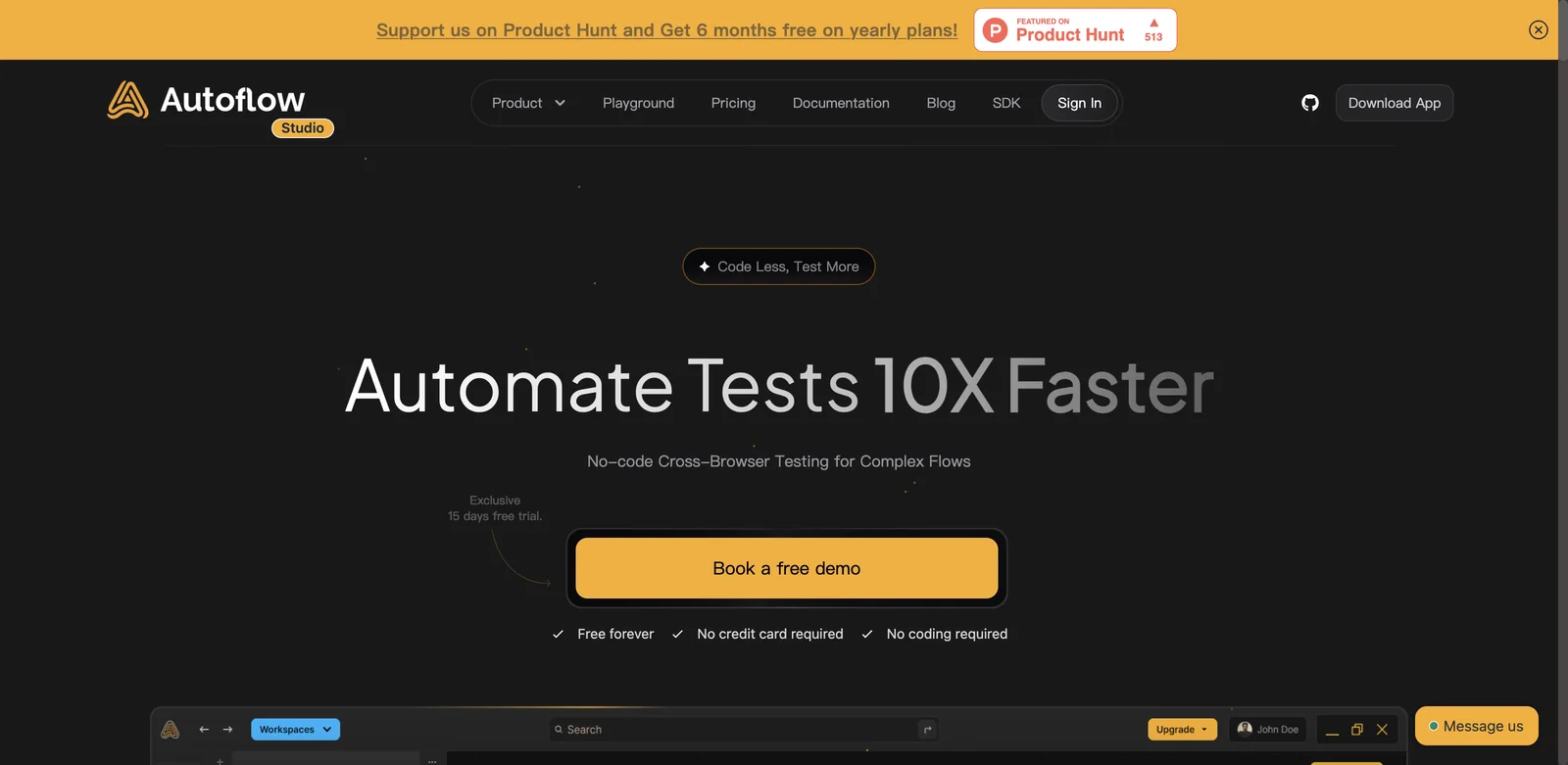 Autoflow | Cross Browser Automated Testing Tool for modern QAs | No Coding Required