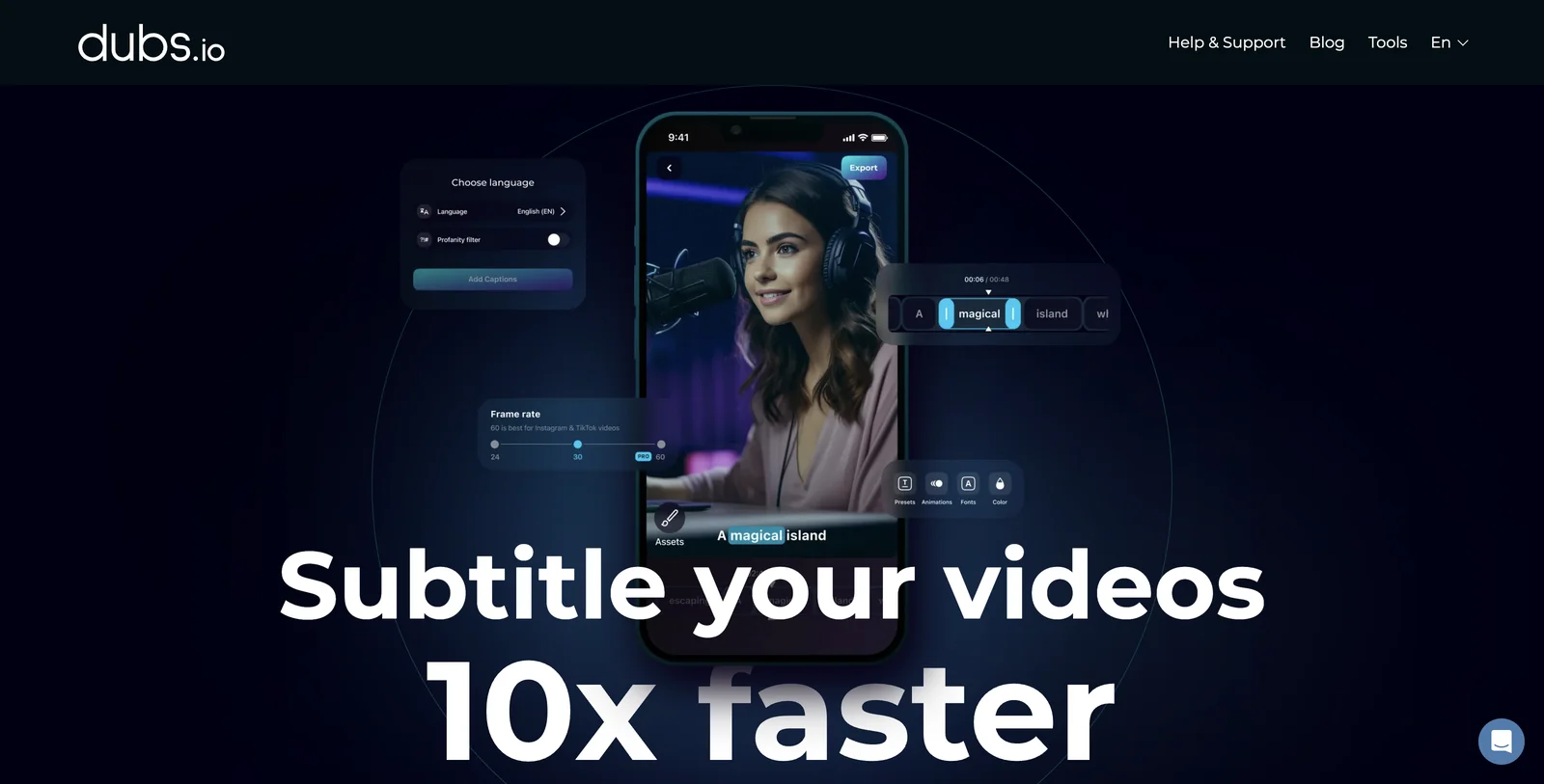 Captions: AI-Powered Subtitles & Dubbing App for Global Video Reach