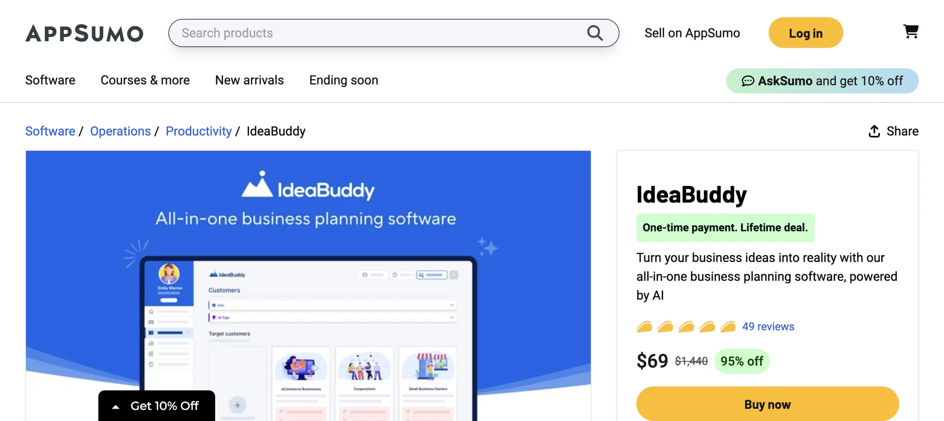 IdeaBuddy: AI-Powered Business Planning Tool for Entrepreneurs