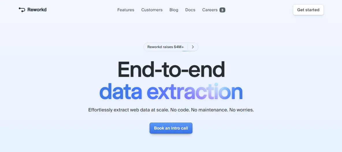 Reworkd: The AI-Powered Web Data Extraction Tool