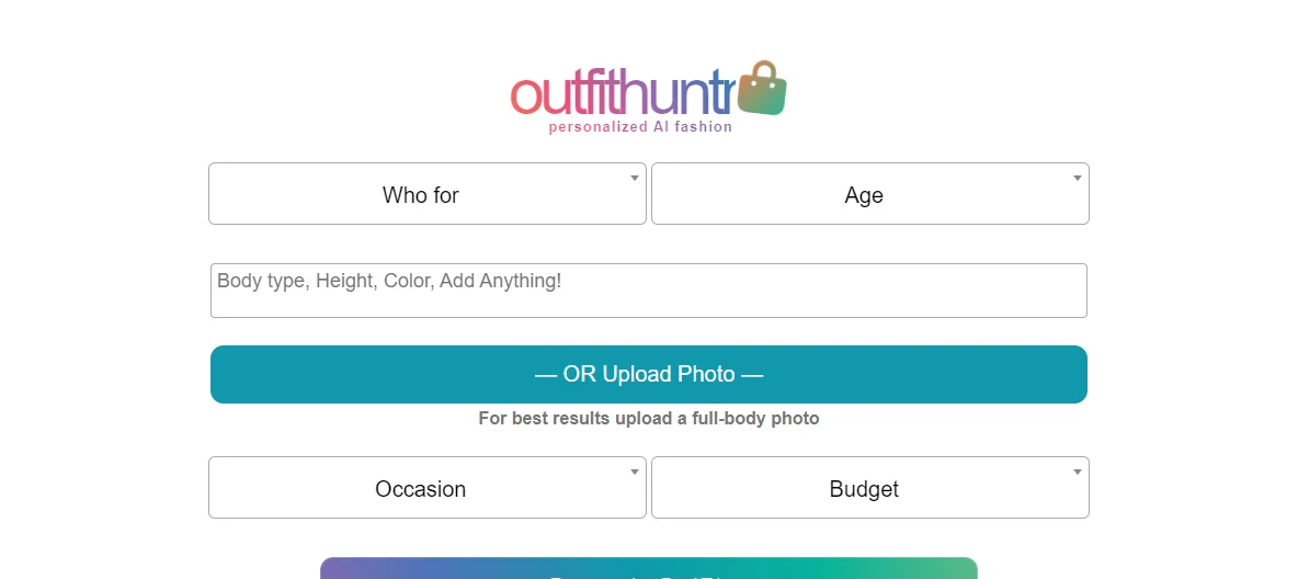 OutfitHuntr: AI-Powered Personal Stylist for Every Occasion