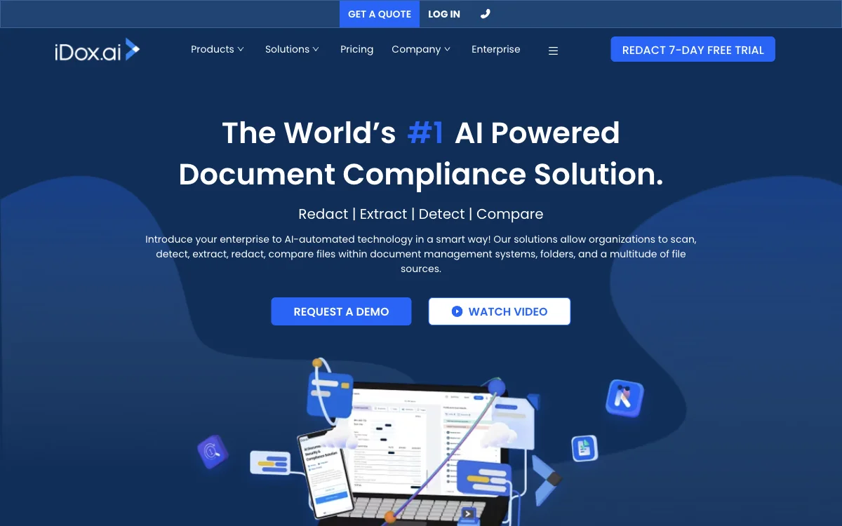 iDox.ai: AI-Powered Document Compliance Solution for Enhanced Data Privacy and Security