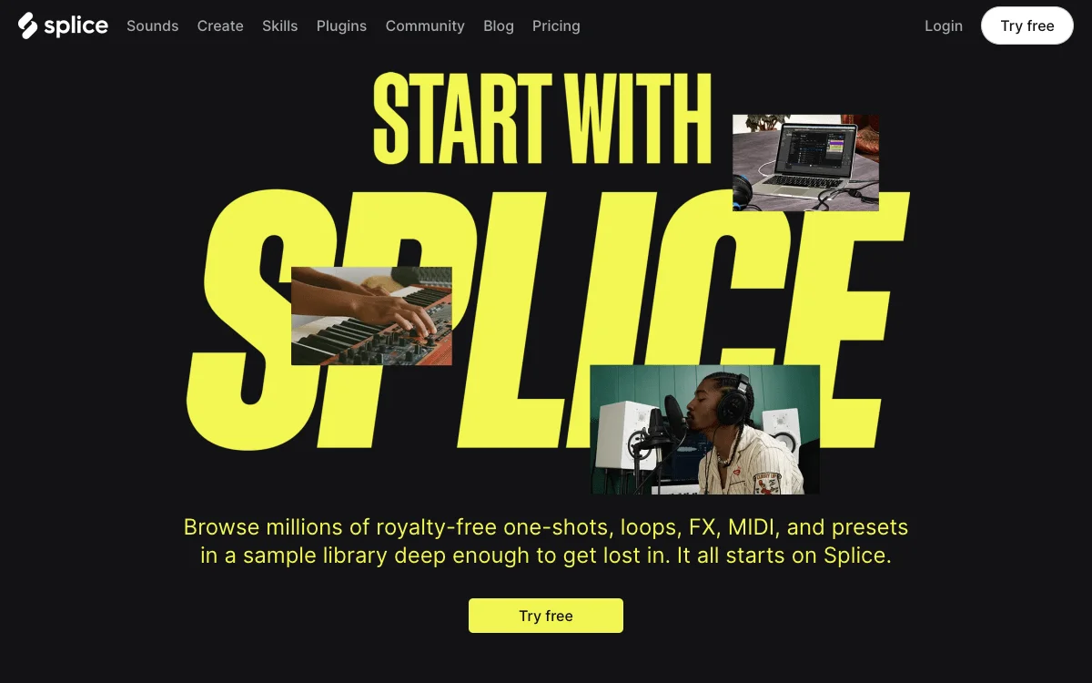 Create a Stack on Splice: AI-Powered Songwriting Inspiration