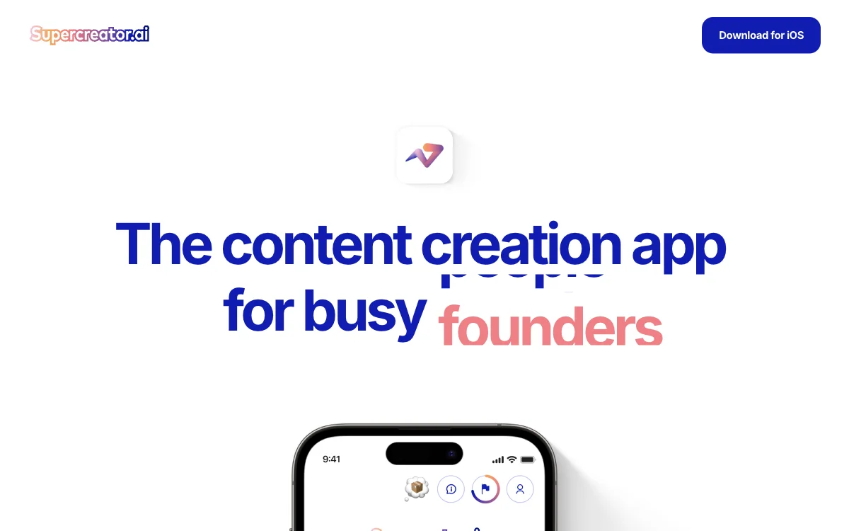 Effortless Content Creation App for Busy Professionals