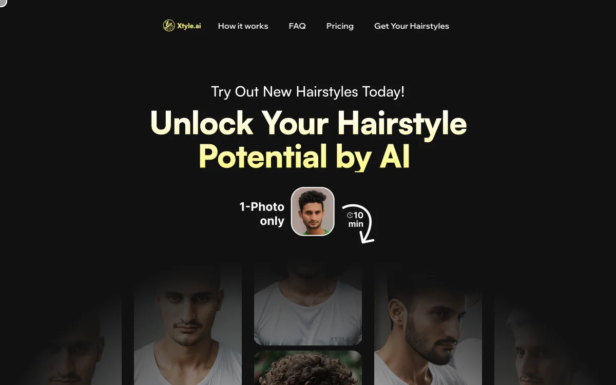 Xtyle AI: Discover Your Perfect Hairstyle with AI