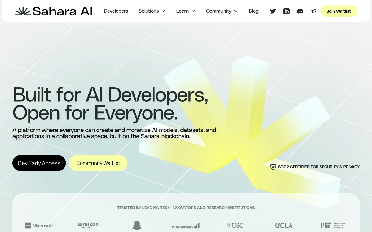 Sahara AI: The Decentralized AI Blockchain Platform for a Collaborative Economy