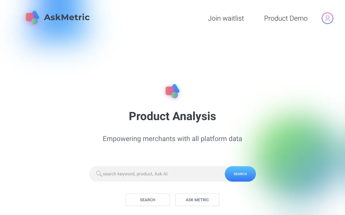 AskMetric: AI-Powered Insights for Strategic E-commerce Success