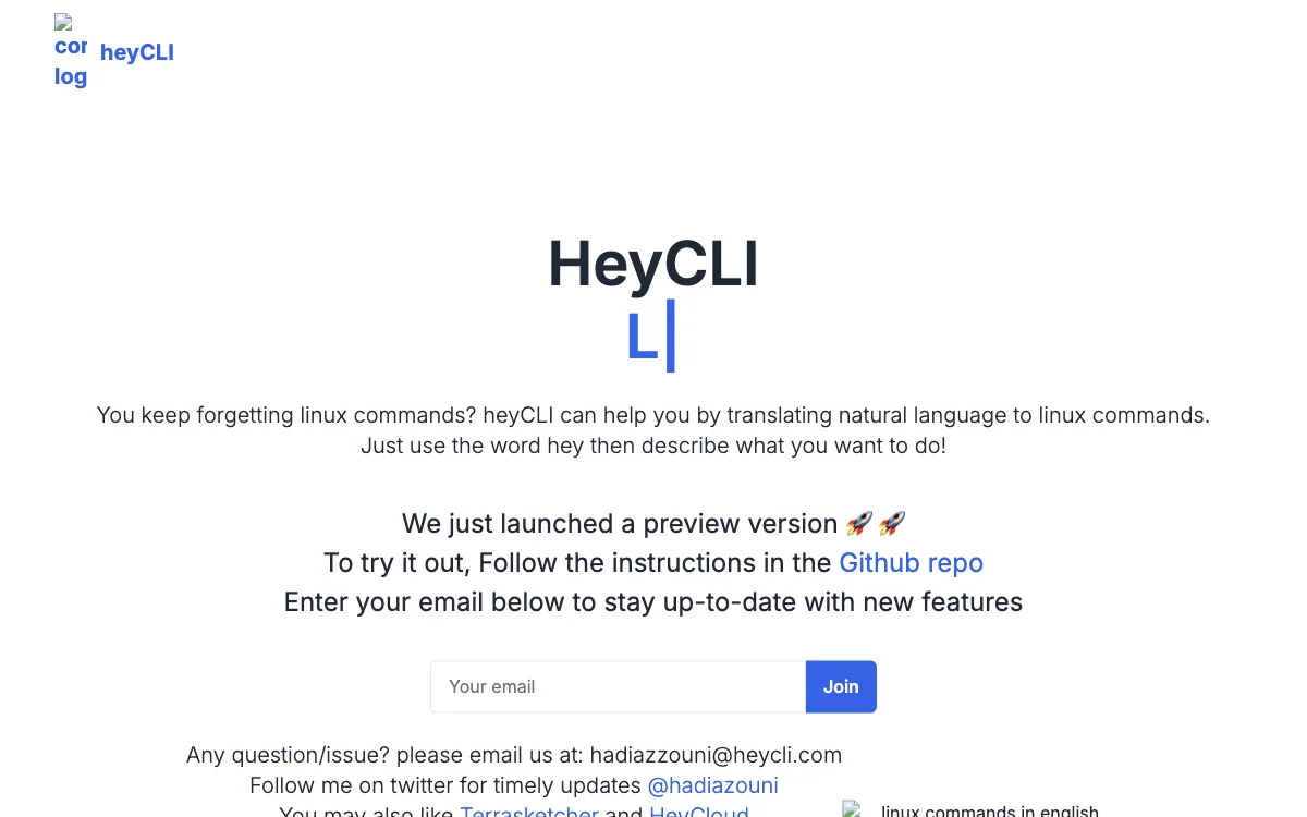 heyCLI - Trợ lý của bạn cho các lệnh Linux