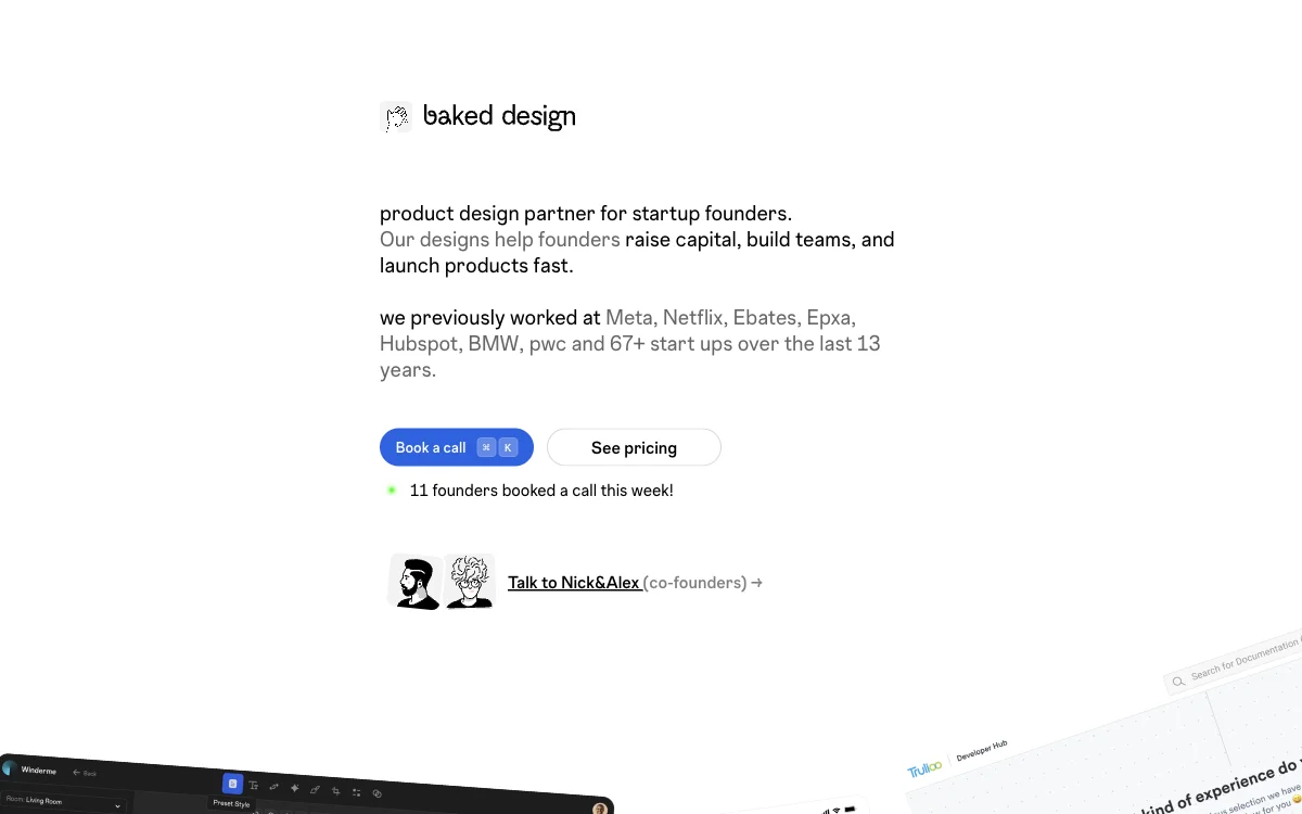 Baked Design Studio: Your Ideal Product Design Partner for Startup Success