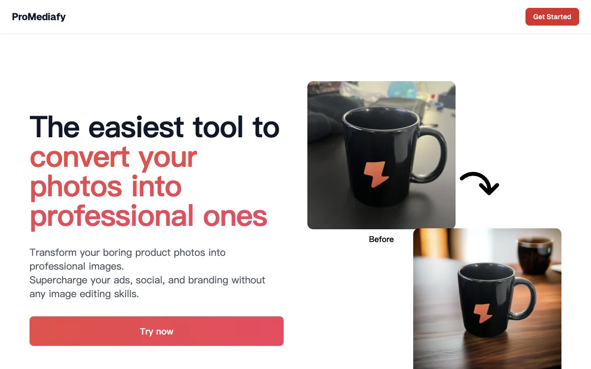 ProMediafy: AI-Powered Product Photo Enhancement for Stunning Results