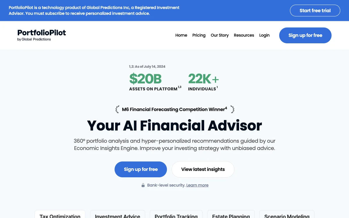 PortfolioPilot: Your AI-Powered Financial Advisor for Smart Investing