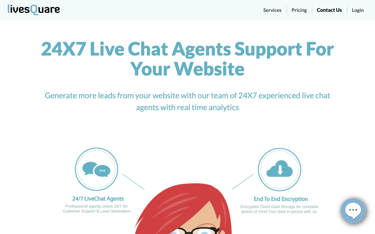 Livesquare: Boost Lead Generation and Customer Experience with Live Chat Agents and AI Chatbots