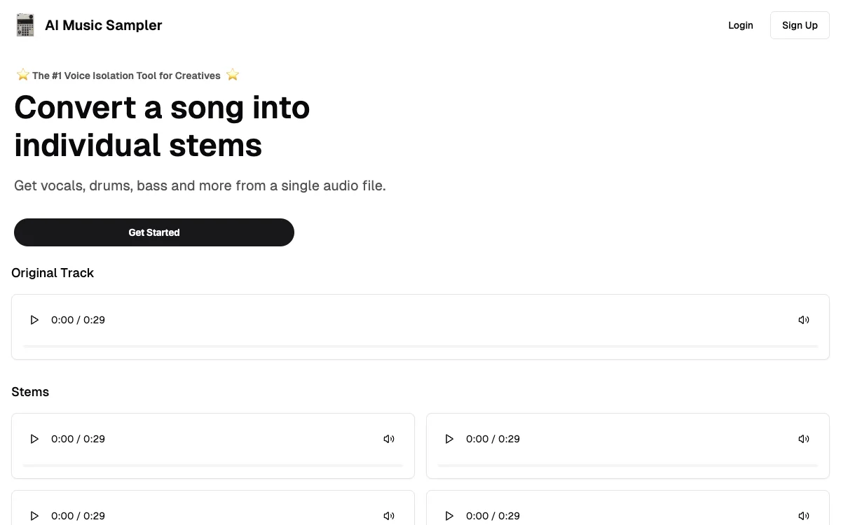 AI Music Sampler: The Ultimate Audio Separation Tool for Creatives
