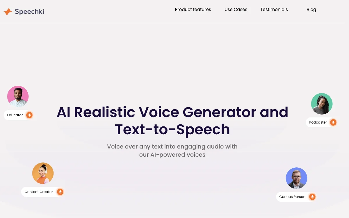 Speechki: Revolutionizing Text-to-Speech with AI