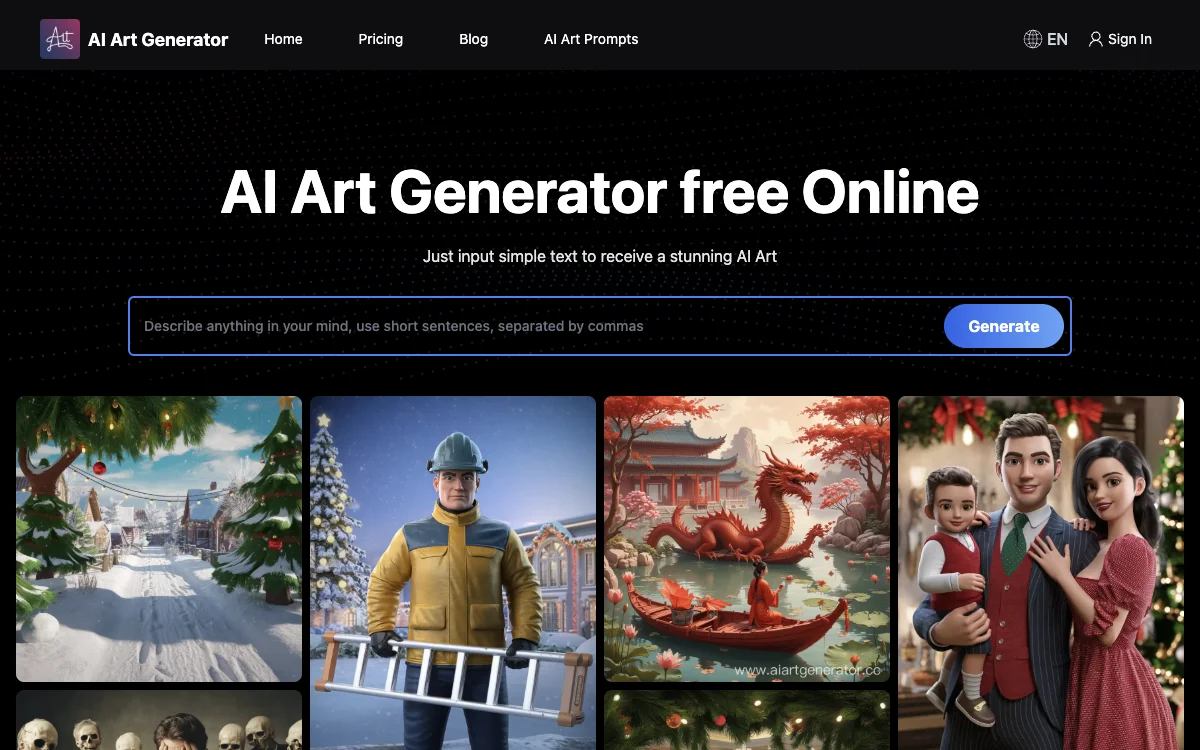 AI Art Generator: Create Stunning Artworks Instantly with AI