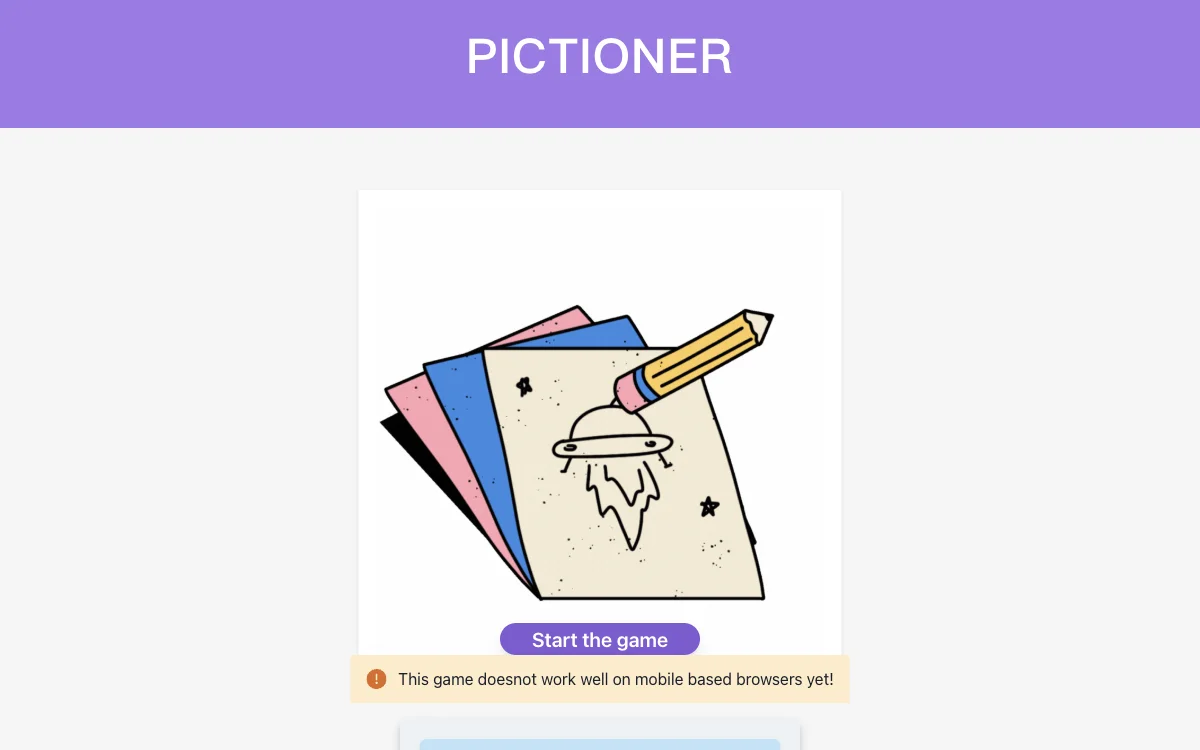 Pictioner: AI-Powered Game for an Engaging Experience