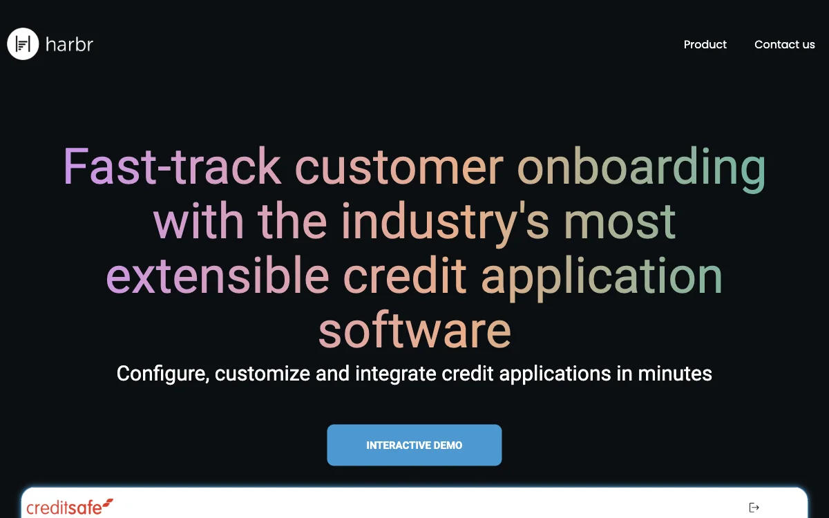 Harbr - Modern Trade Credit: Streamlining Credit Processes with AI