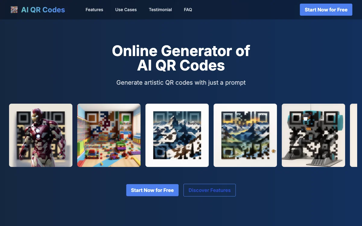 AI QR Codes：免费在线生成艺术感十足的AI二维码，助力品牌推广