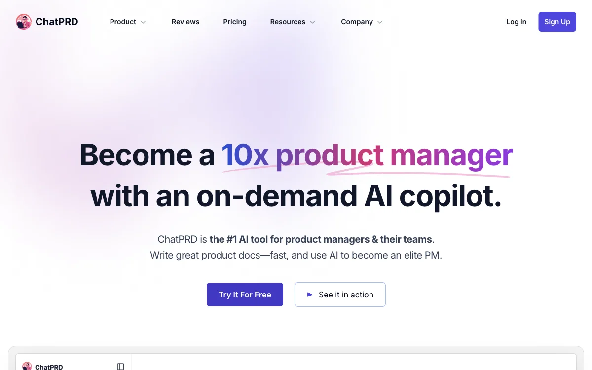 ChatPRD: The AI Copilot Empowering Product Managers