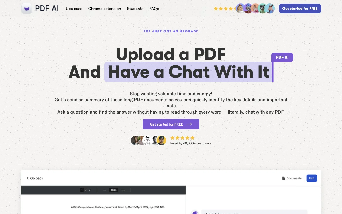 Revolutionize PDF Interaction with PDF AI