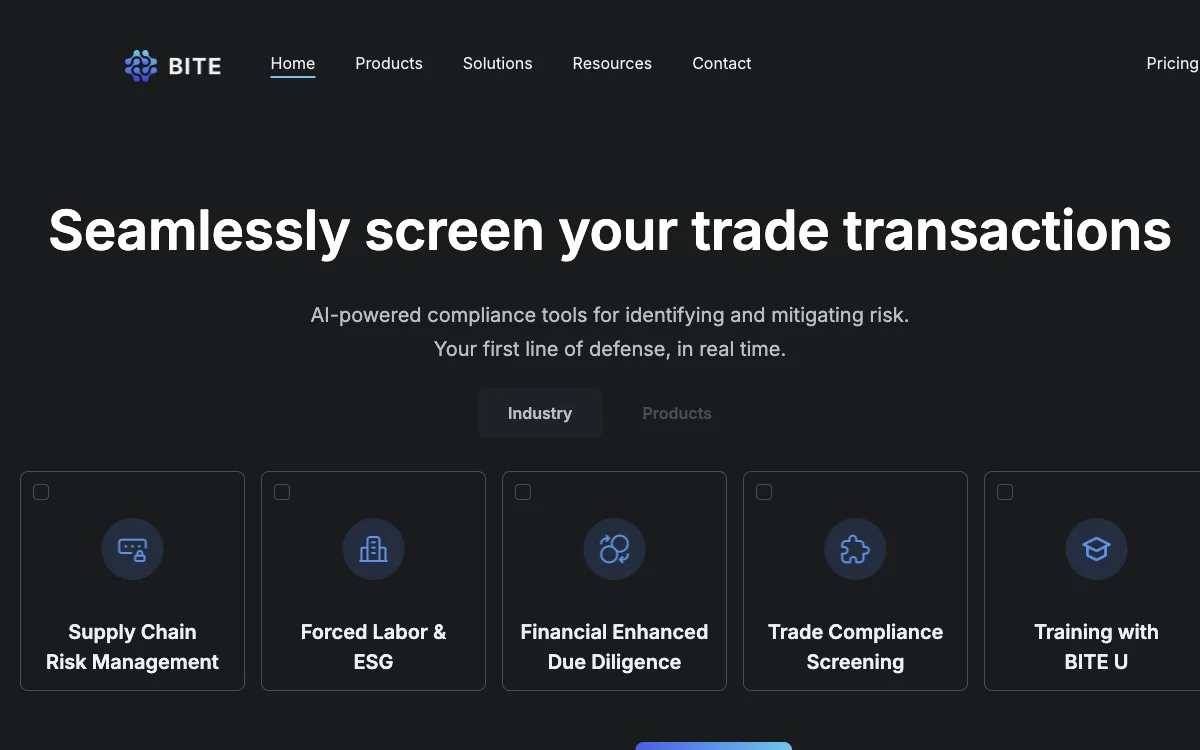 Streamline Trade Compliance with BITE - AI-Powered Solution