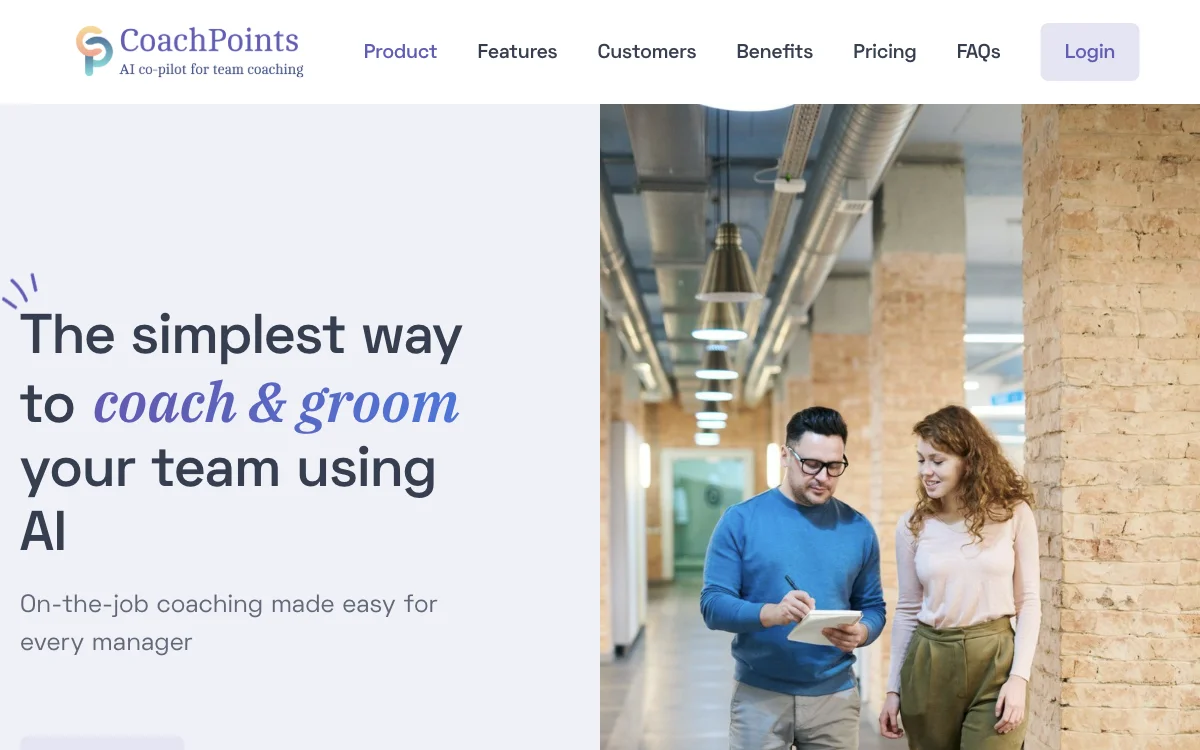 CoachPoints AI | 团队辅导的智能助手