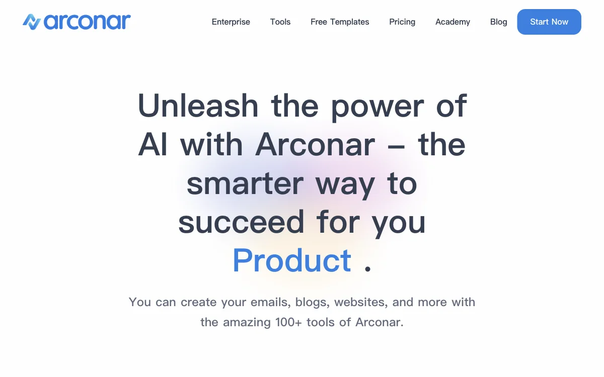 Arconar：智能创作与高效分析的得力助手