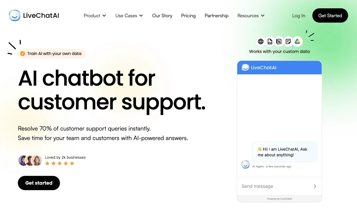 LiveChatAI: The Ultimate AI Chatbot for Customer Support and Time Savings