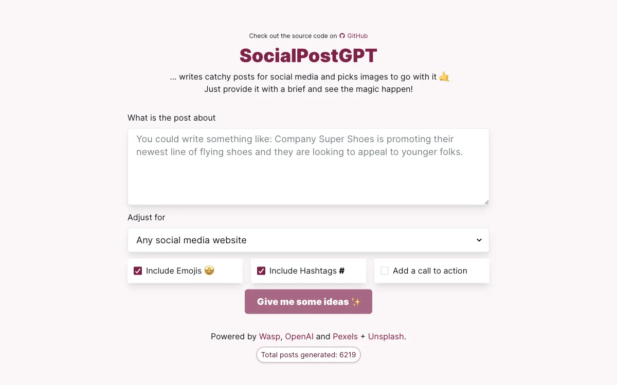 SocialPostGPT: The AI-Powered Social Media Post Creator for Captivating Content