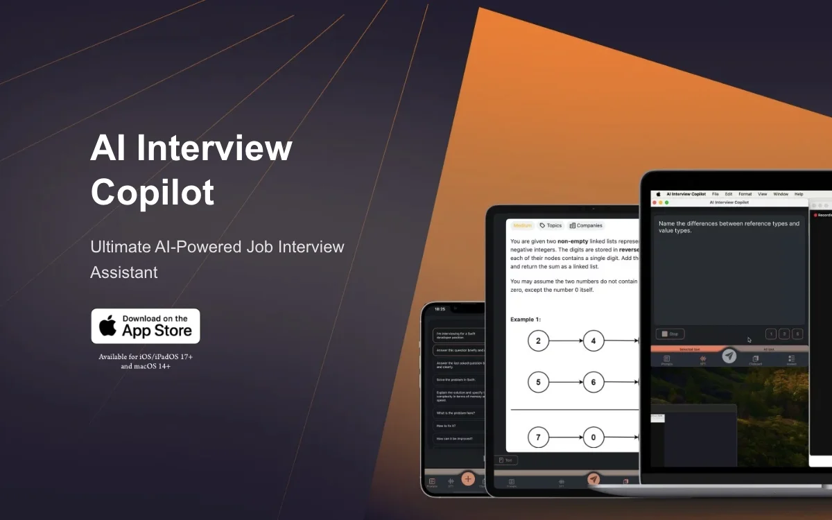 AI Interview Copilot: Your Ultimate AI-Powered Job Interview Assistant for Success