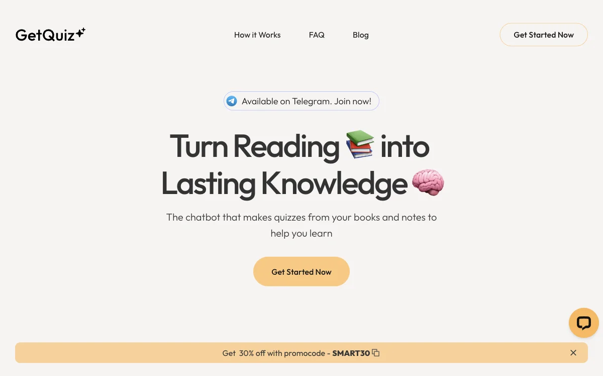 GetQuiz: The AI-Powered Quiz Maker for Enhanced Learning