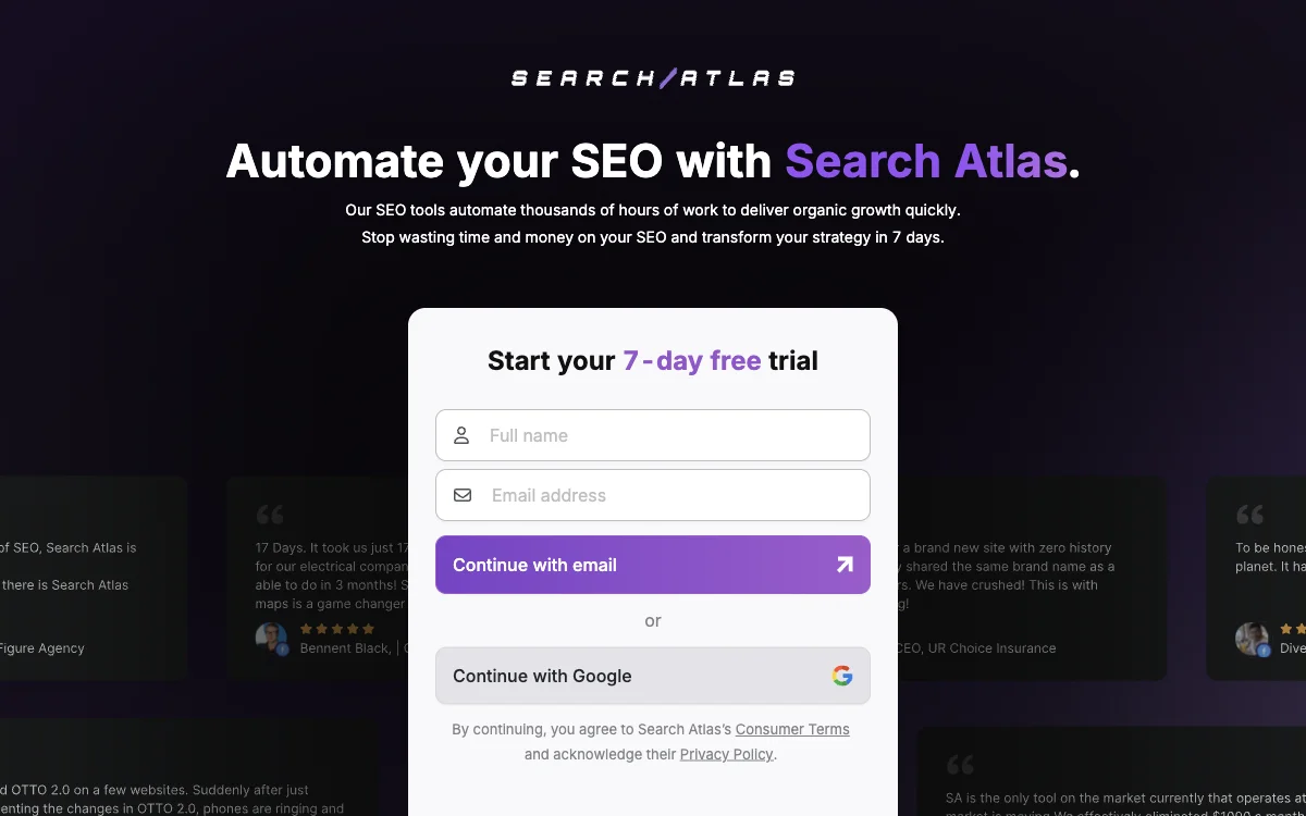 Search Atlas: AI-Powered SEO Tool for Quick Organic Growth