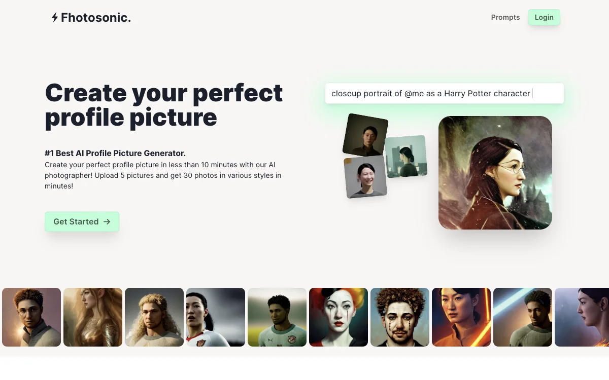 Fhotosonic: Transform Your Profile Pictures with AI