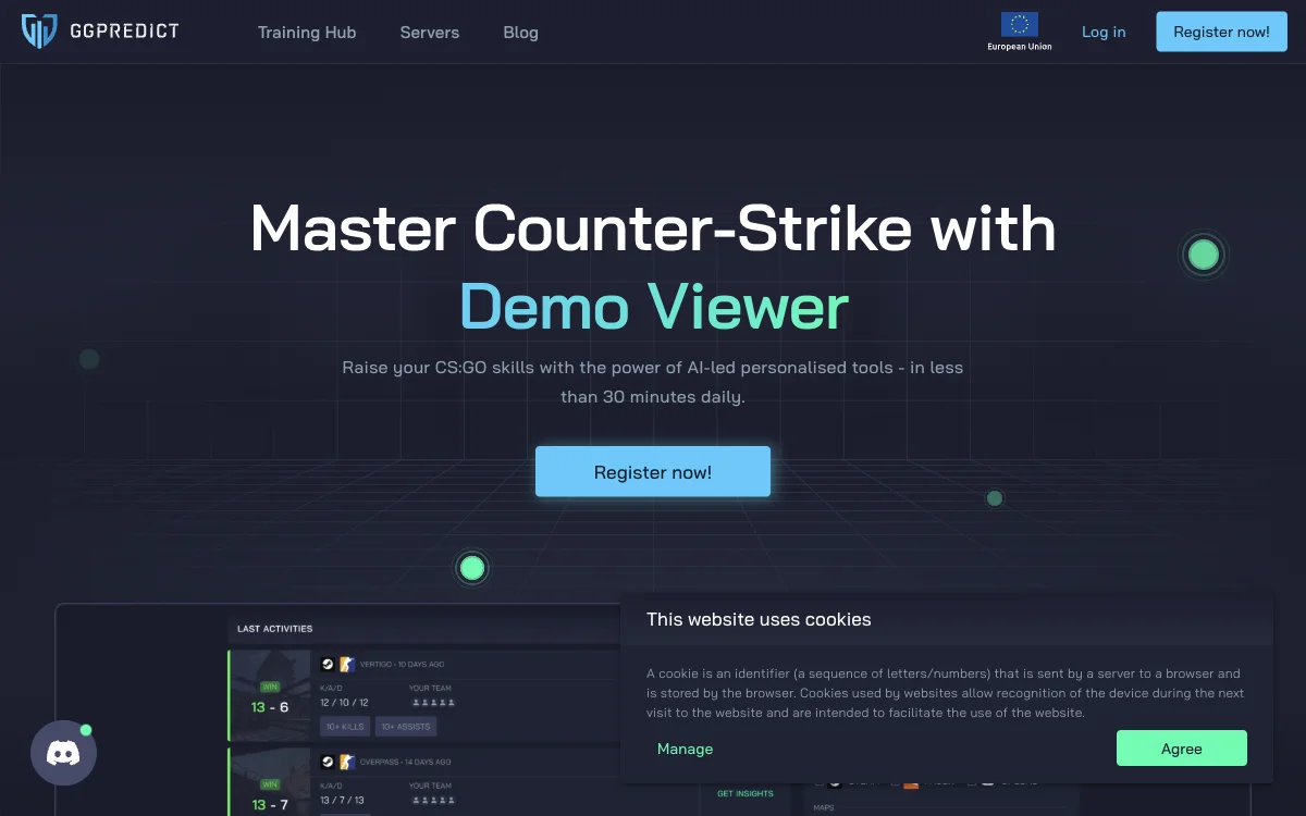 GGPredict.io - 通过AI提升你的CS:GO技能