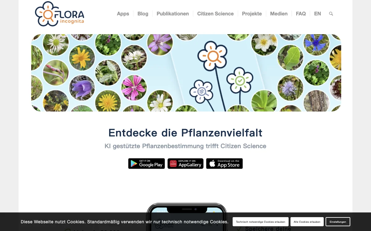 Flora Incognita App: AI-Powered Plant Identification for Expanding Knowledge