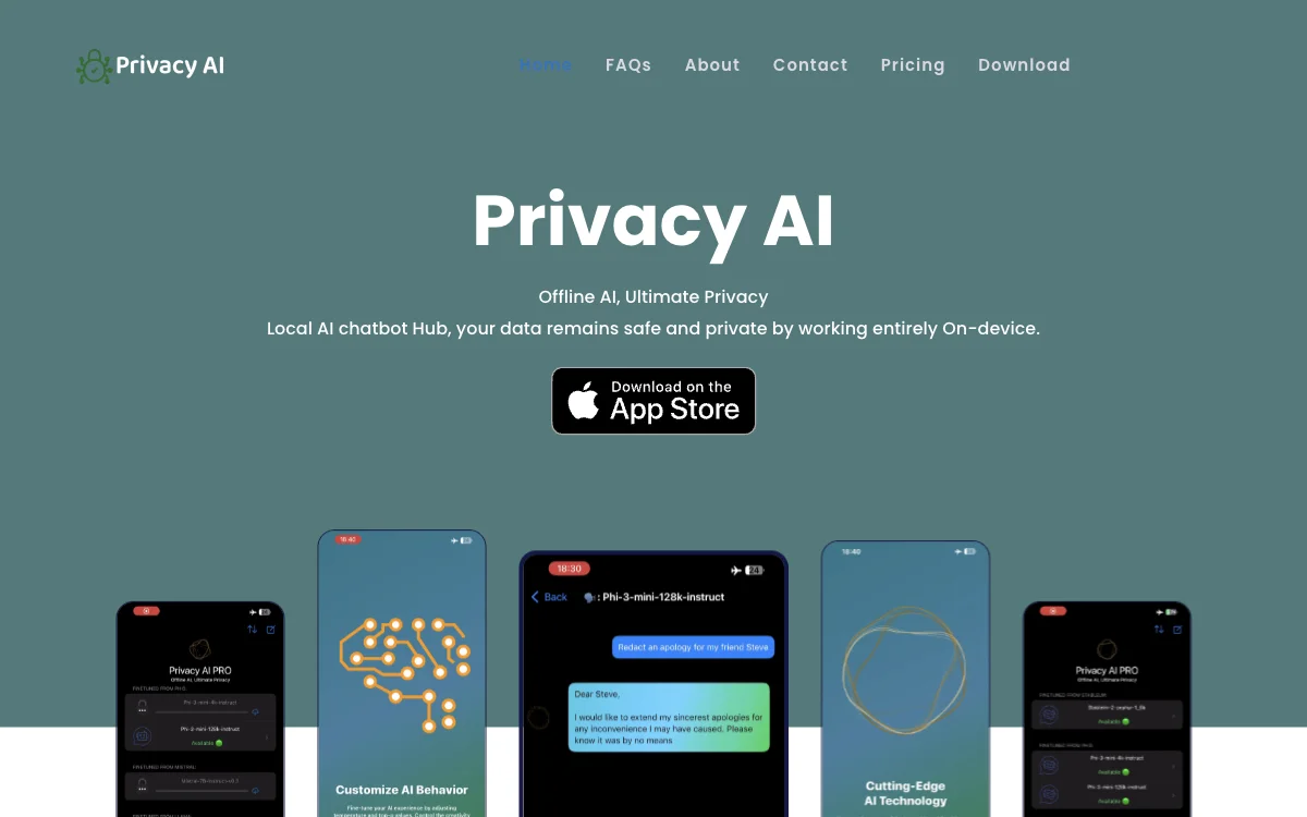 Privacy AI App – An Ninh và Tính Riêng Tư Đọc Đọc với AI Offline