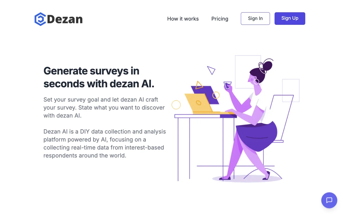 Dezan AI: Genera sondaggi in pochi secondi e analizza i dati con facilità